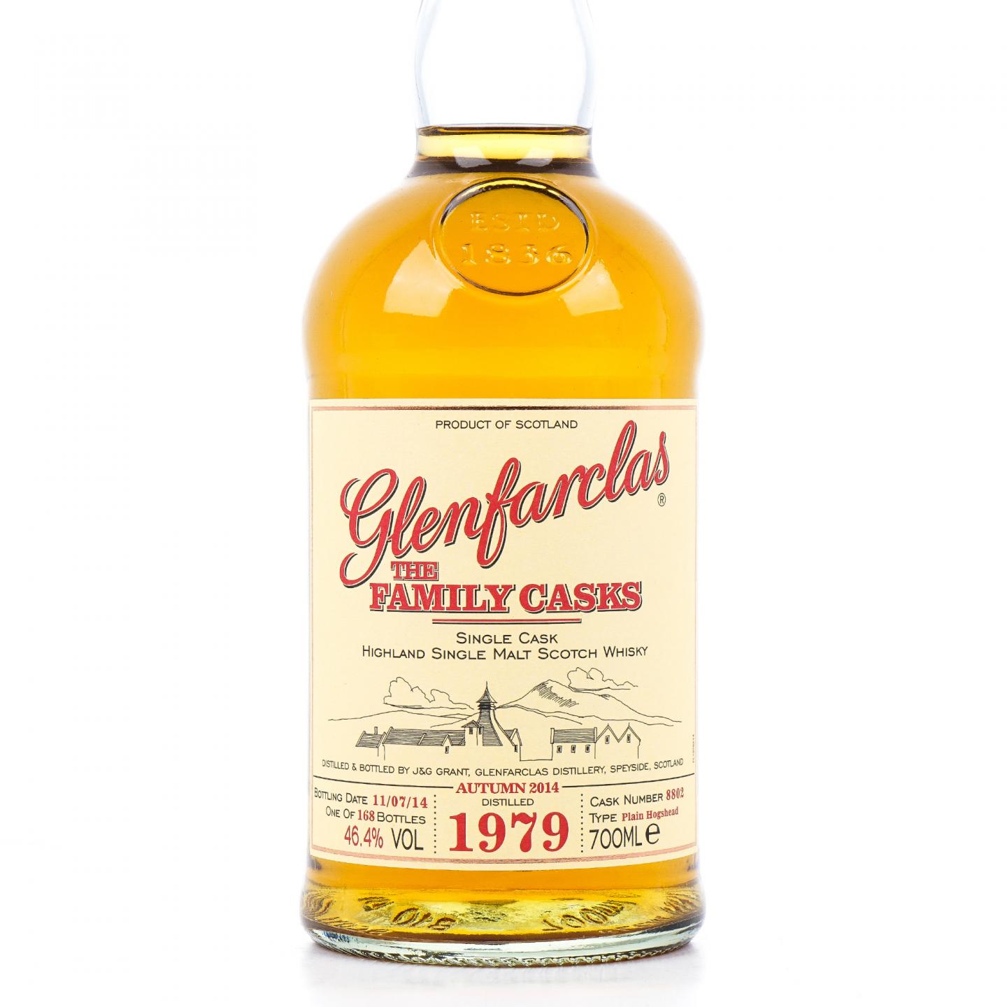 Glenfarclas 格兰花格 1979-2014 家族桶#8802