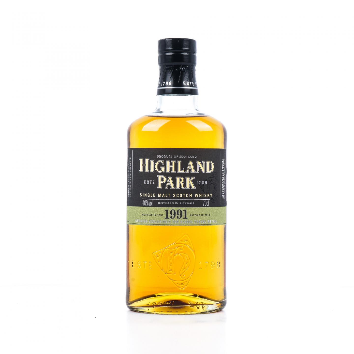 Highland Park 高原骑士 1991-2012 Travel Retail
