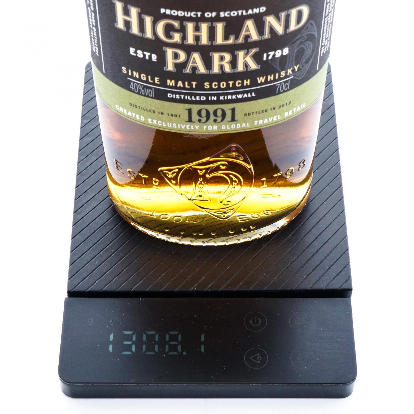 Highland Park 高原骑士 1991-2012 Travel Retail