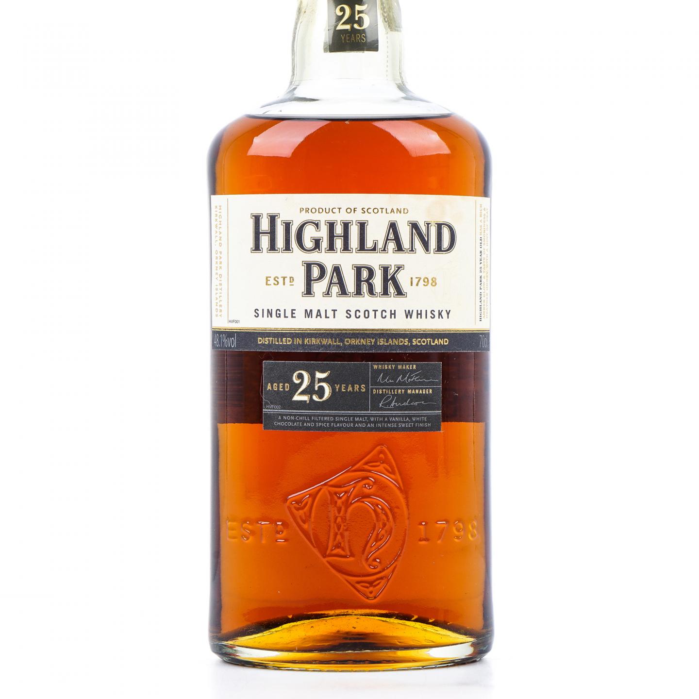 Highland Park 高原骑士 25年 48.1%Vol.