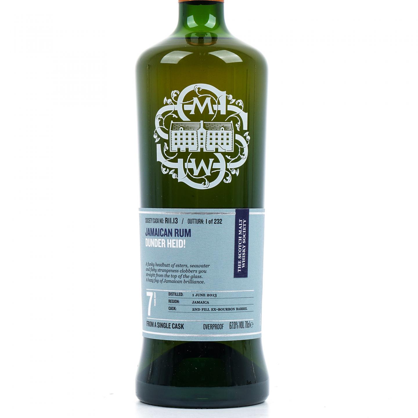 SMWS R11.13 Jamaican 7年 2013 牙买加朗姆酒 行货