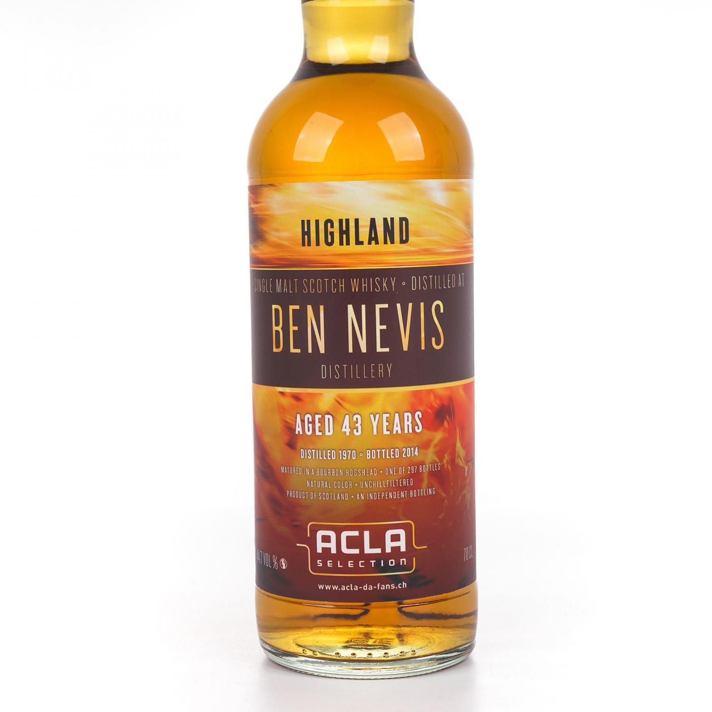 Ben Nevis 本尼维斯 43年 1970-2014 AdF 44.7%Vol.