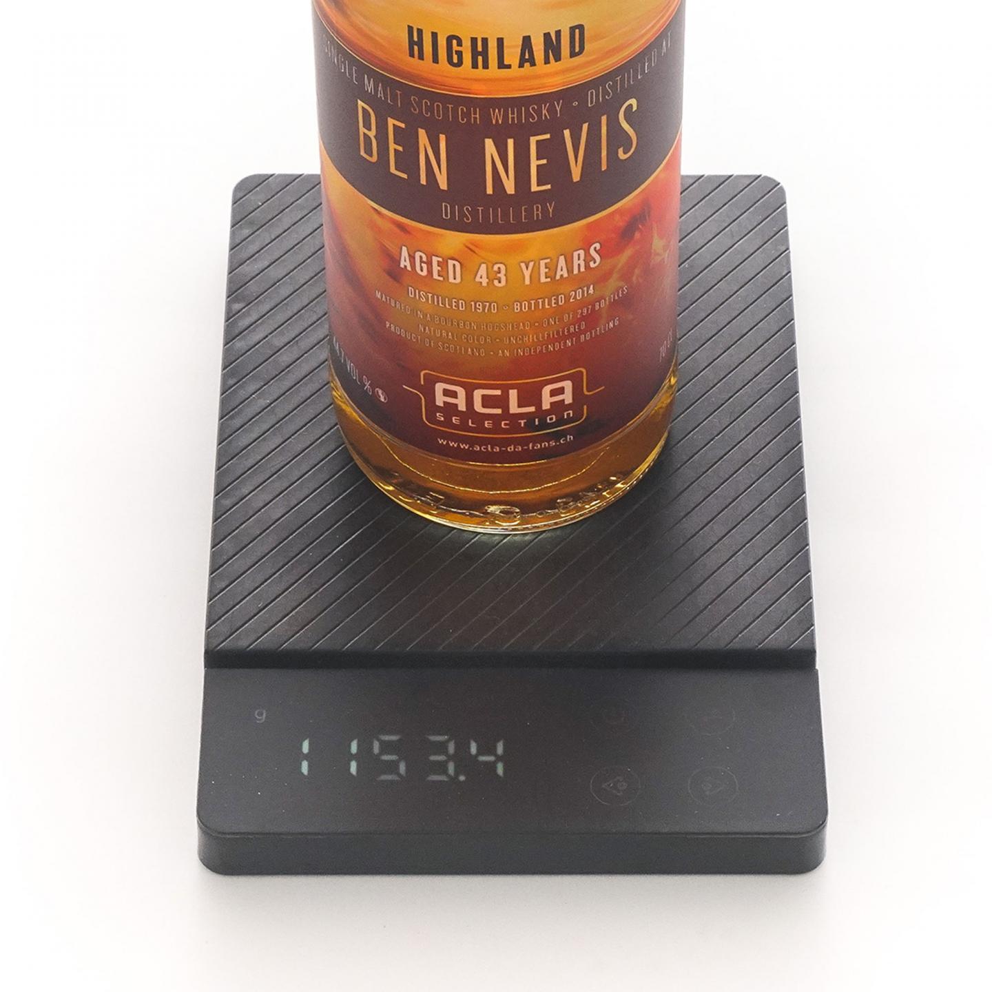 Ben Nevis 本尼维斯 43年 1970-2014 AdF 44.7%Vol.