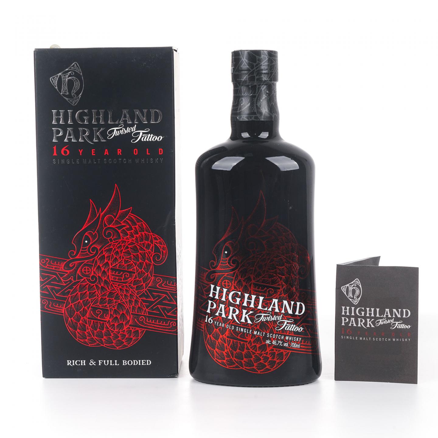 Highland Park 高原骑士 16年 Twisted Tattoo