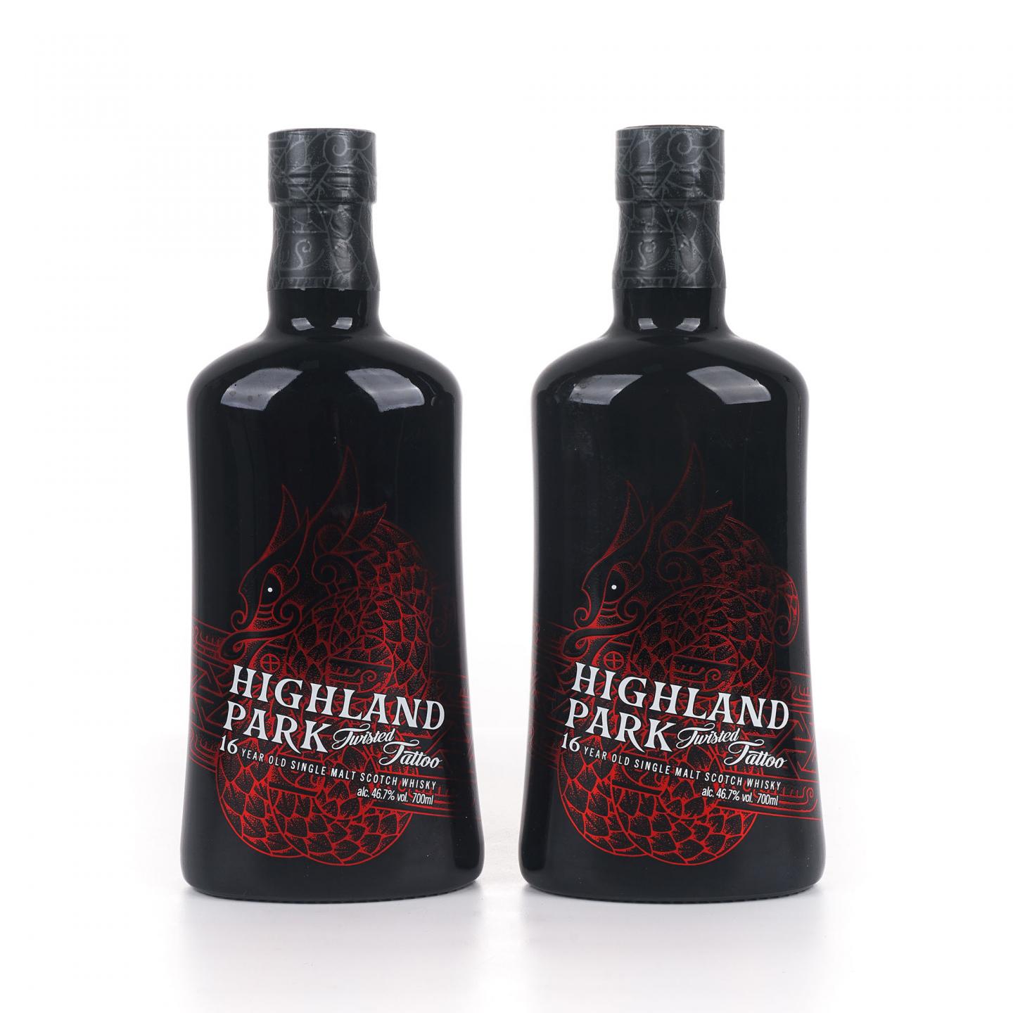 Highland Park 高原骑士 16年 Twisted Tattoo 2支组