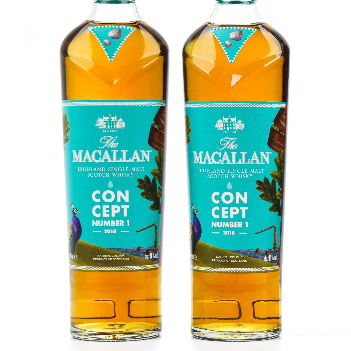 【附X光图】Macallan 麦卡伦 Concept 概念系列 No.1 4支组