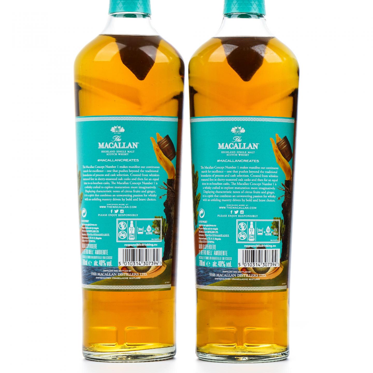 【附X光图】Macallan 麦卡伦 Concept 概念系列 No.1 4支组