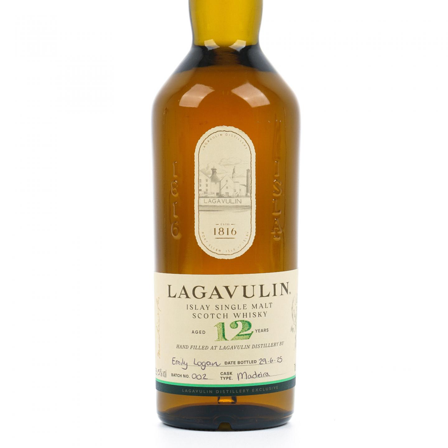 Lagavulin 乐加维林 12年 2025 Hand Filled