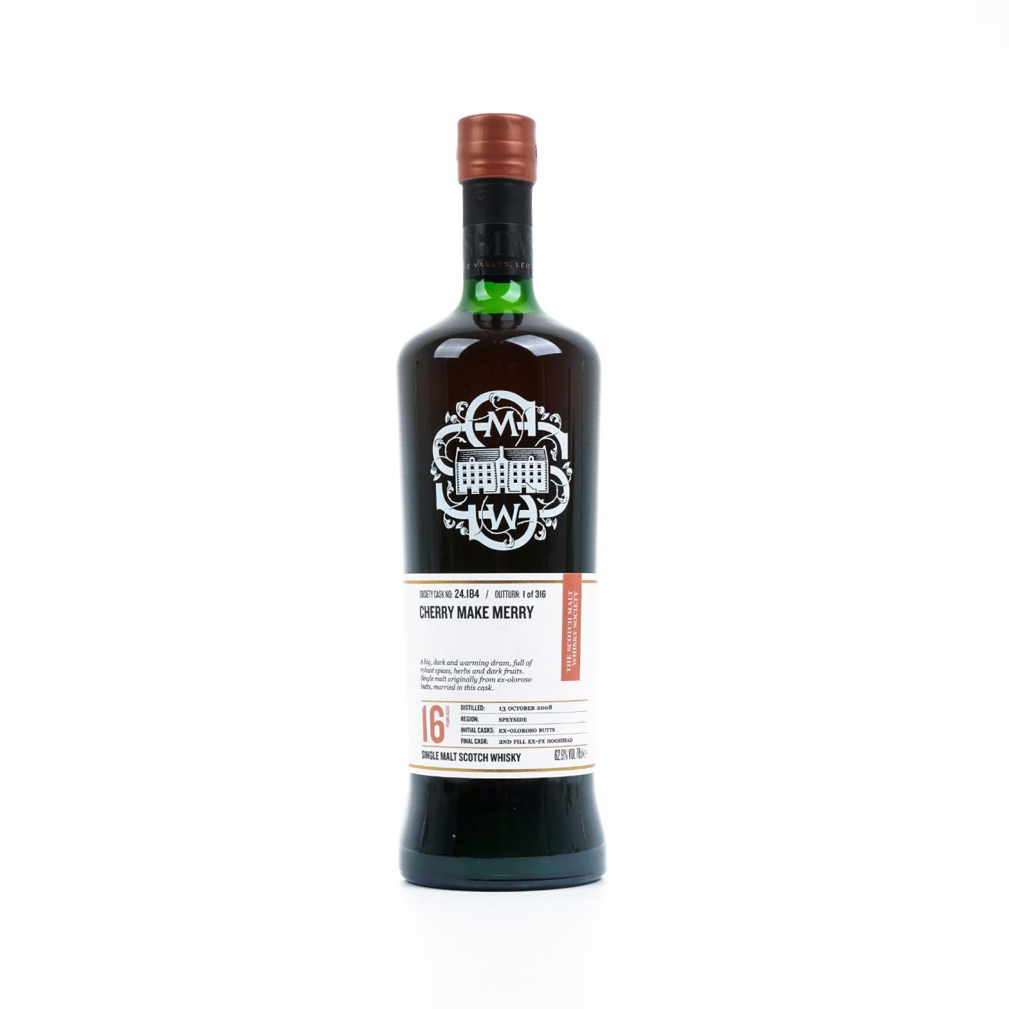 SMWS 24.184 麦卡伦 16年 2008 行货