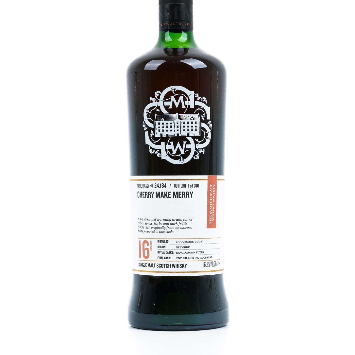 SMWS 24.184 麦卡伦 16年 2008 行货