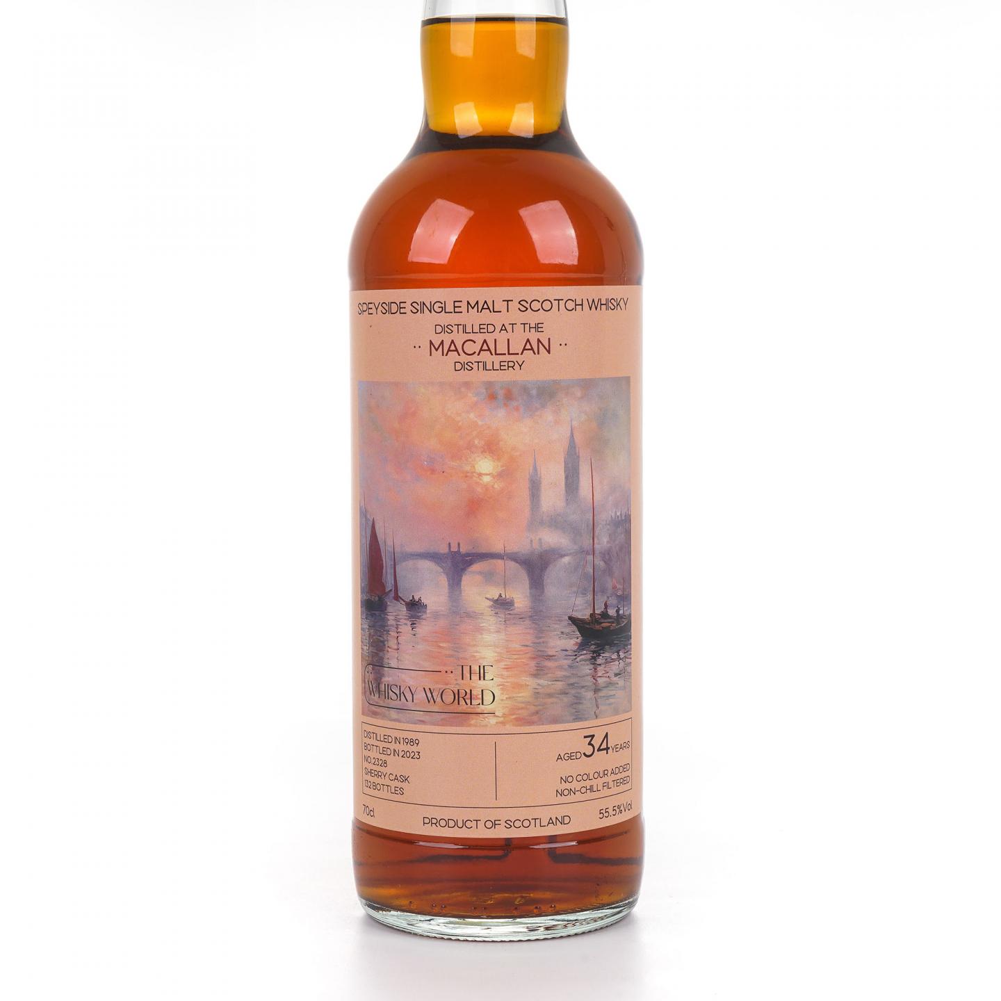 Macallan 麦卡伦 34年 1989-2023 雪莉桶#2328