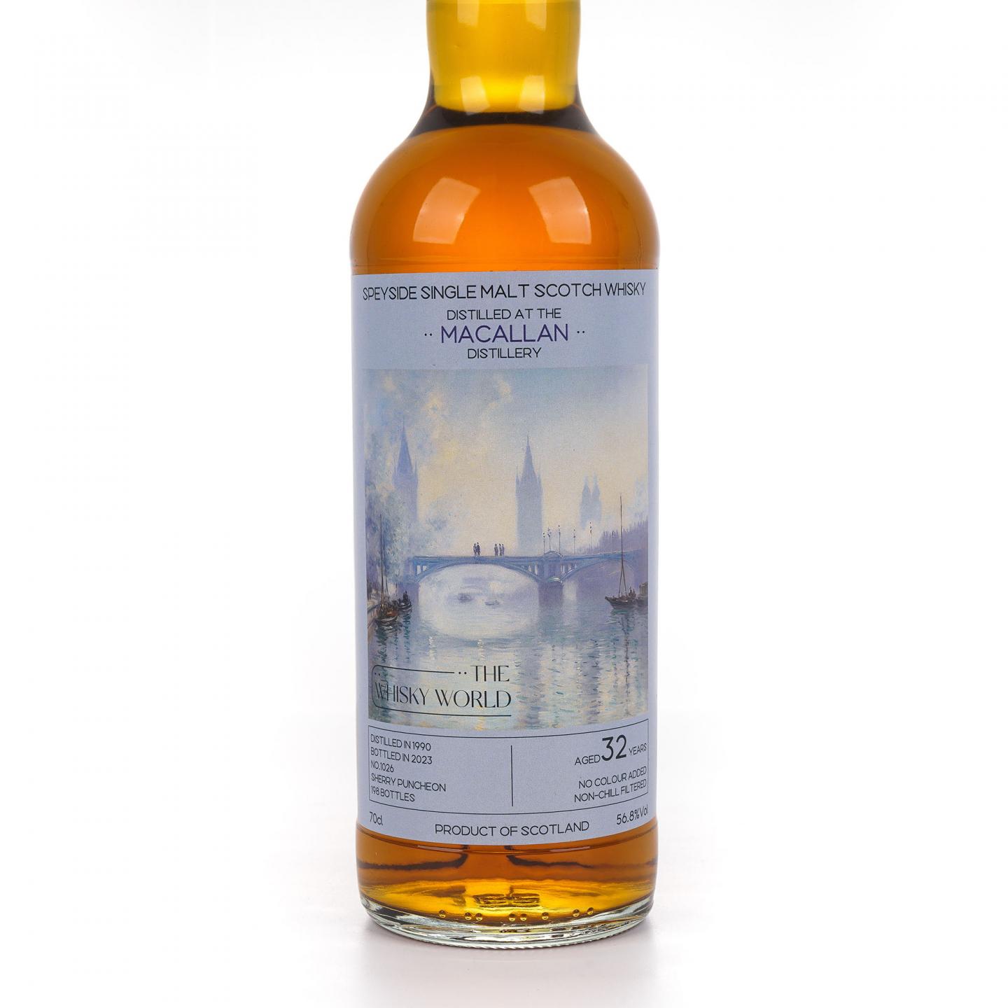 Macallan 麦卡伦 32年 1990-2023 雪莉桶#1026