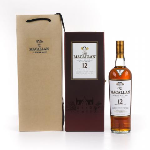 Macallan 麦卡伦 12年 雪莉桶 700ml
