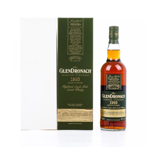 Glendronach 格兰多纳 25年 1993 Master Vintage 行货