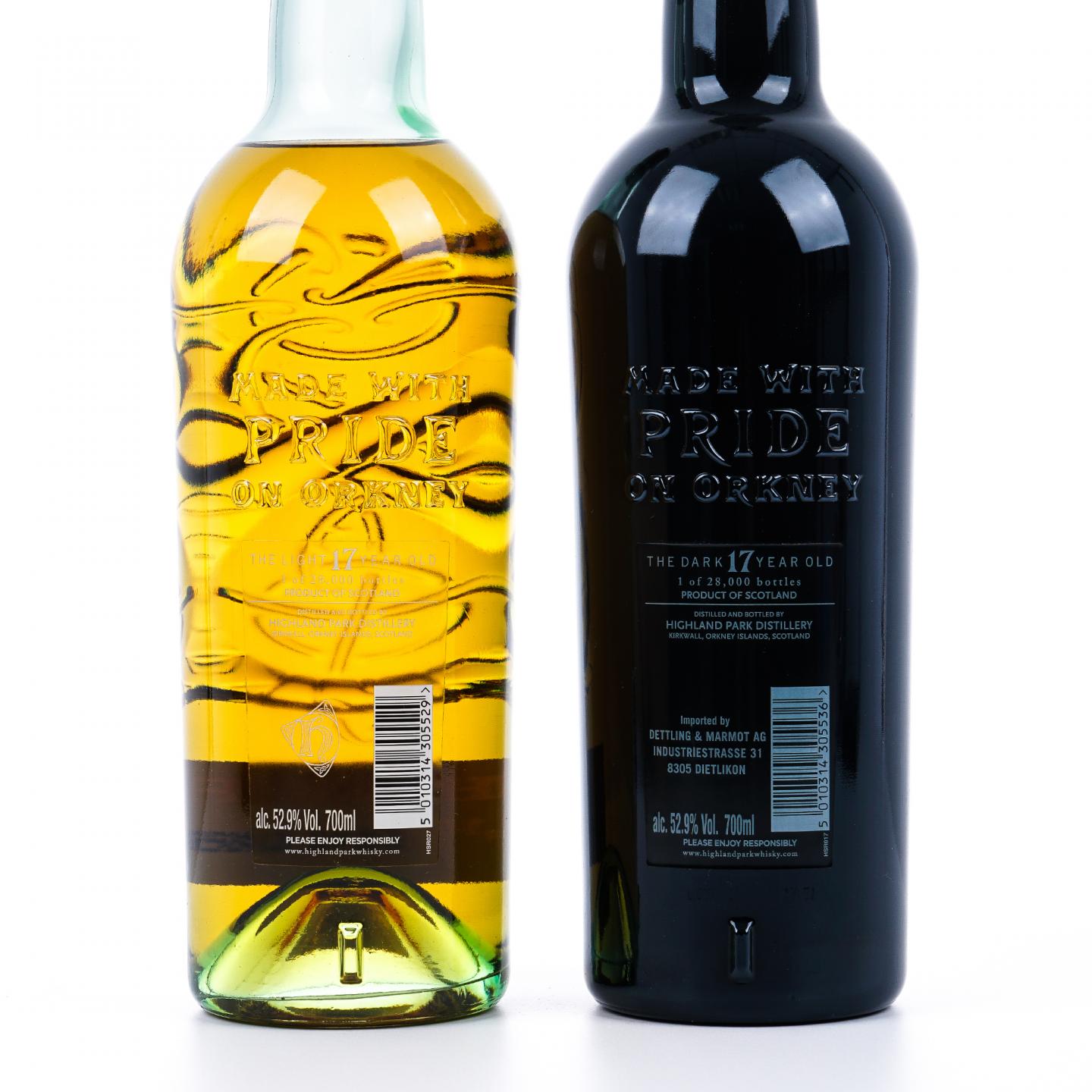 Highland Park 高原骑士 17年 光明与黑暗 2瓶组