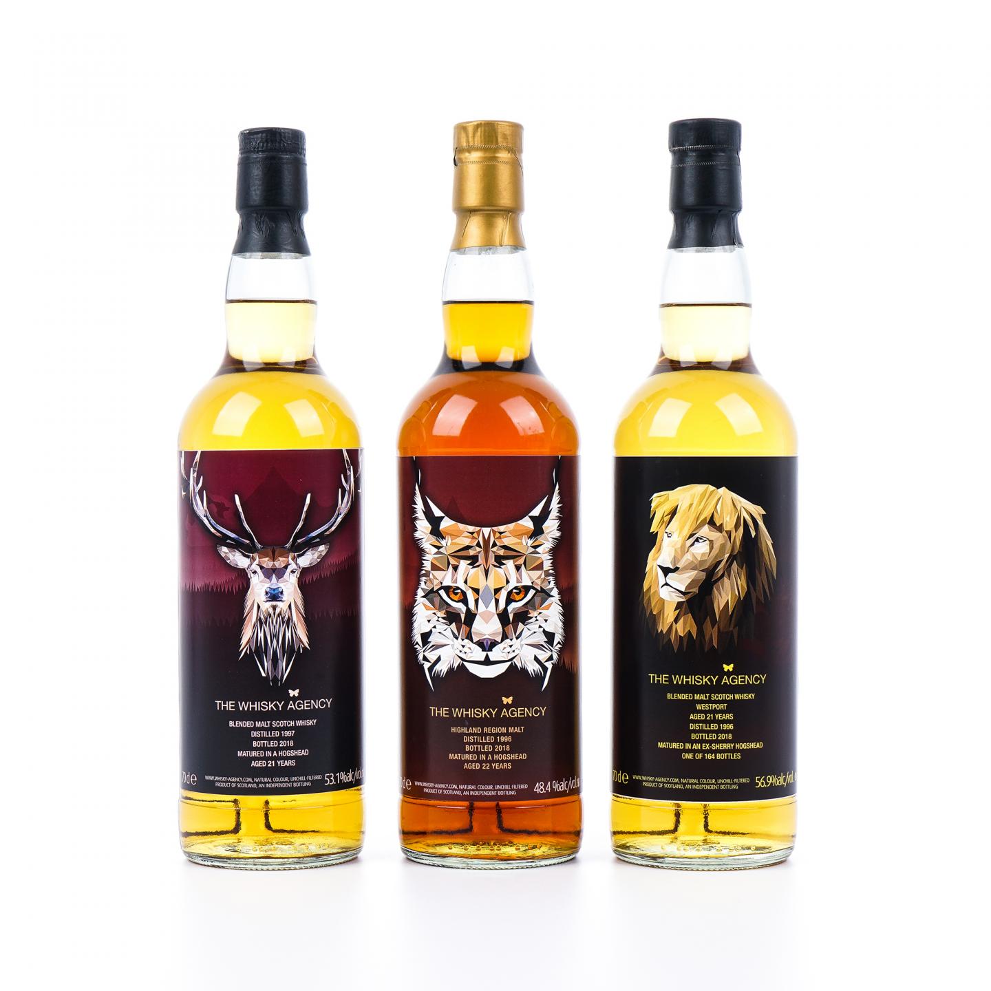 The Whisky Agency 21/22年 3支组