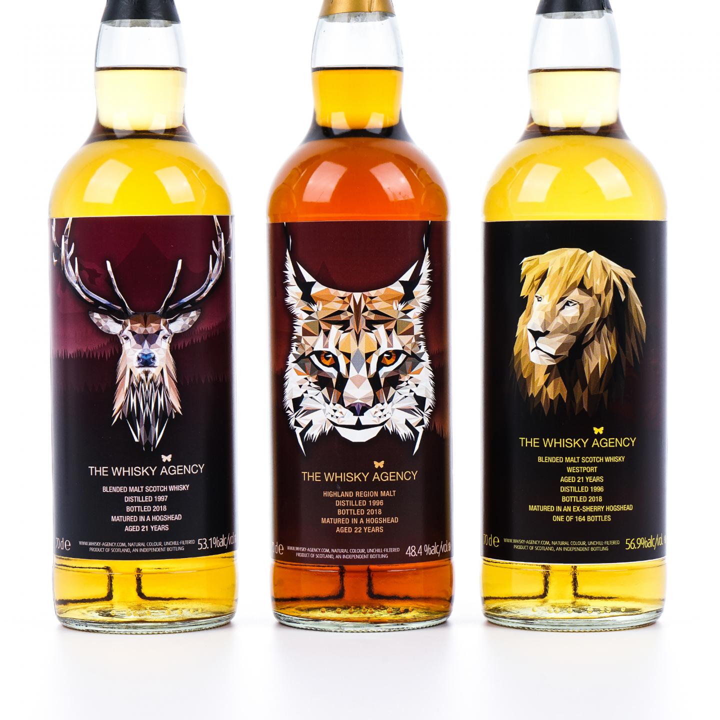 The Whisky Agency 21/22年 3支组