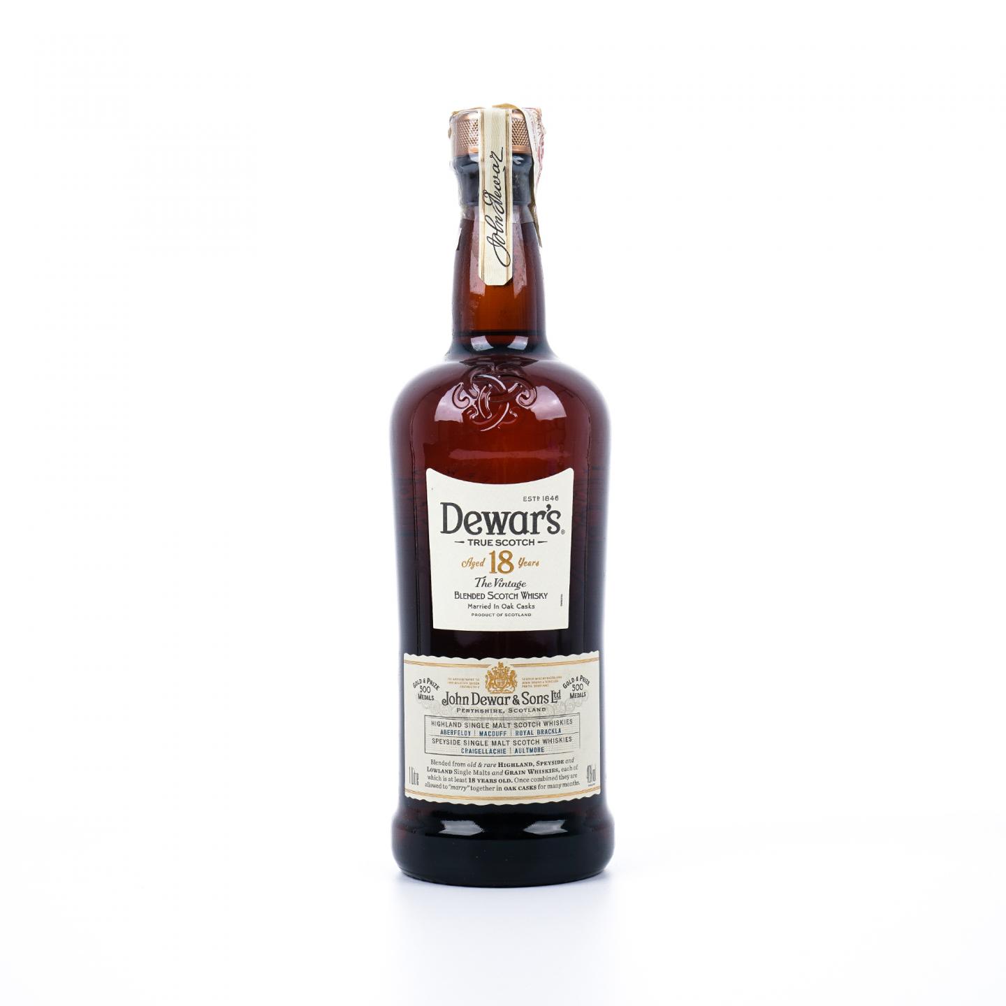 Dewar's 帝王 18年 调和 1000ml