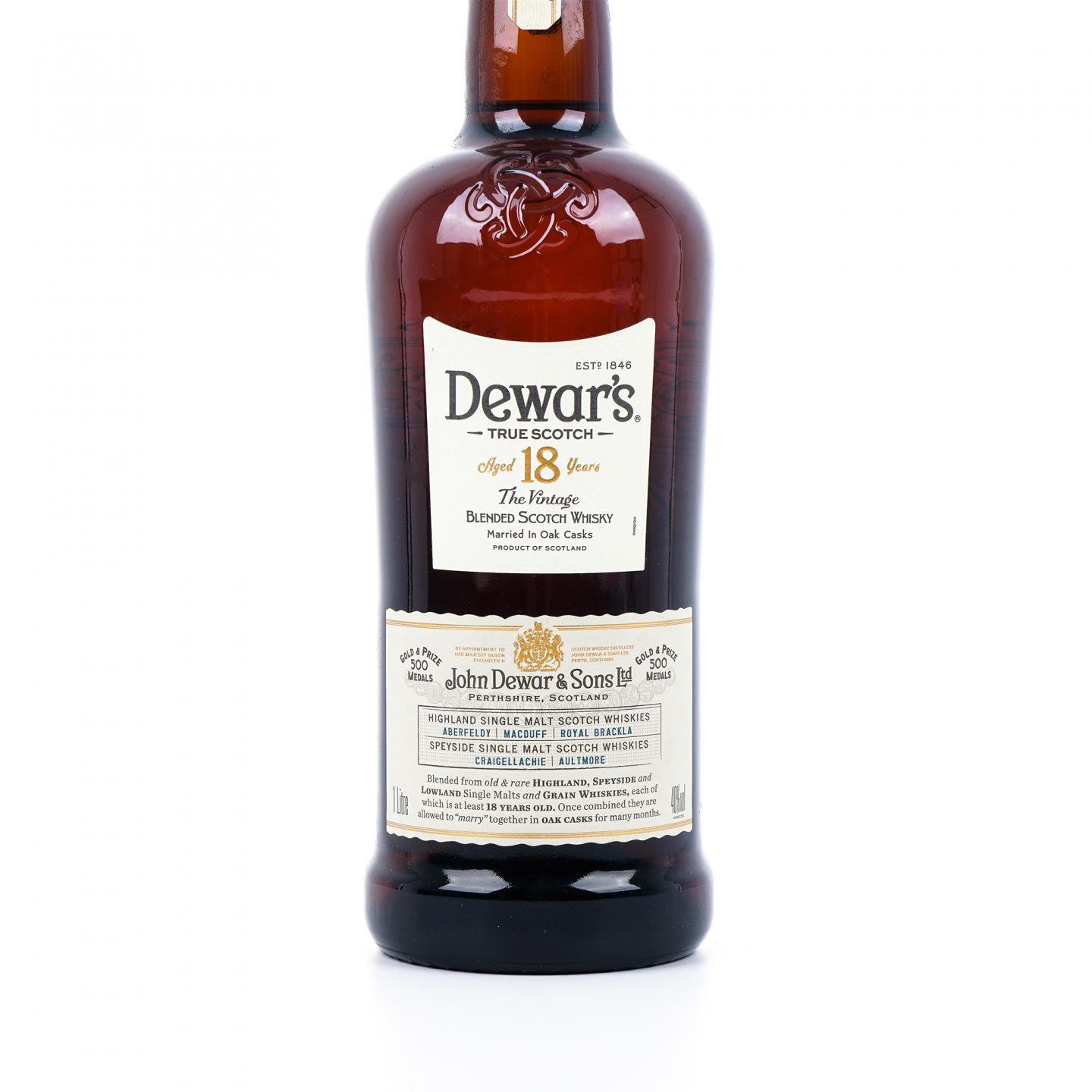 Dewar's 帝王 18年 调和 1000ml