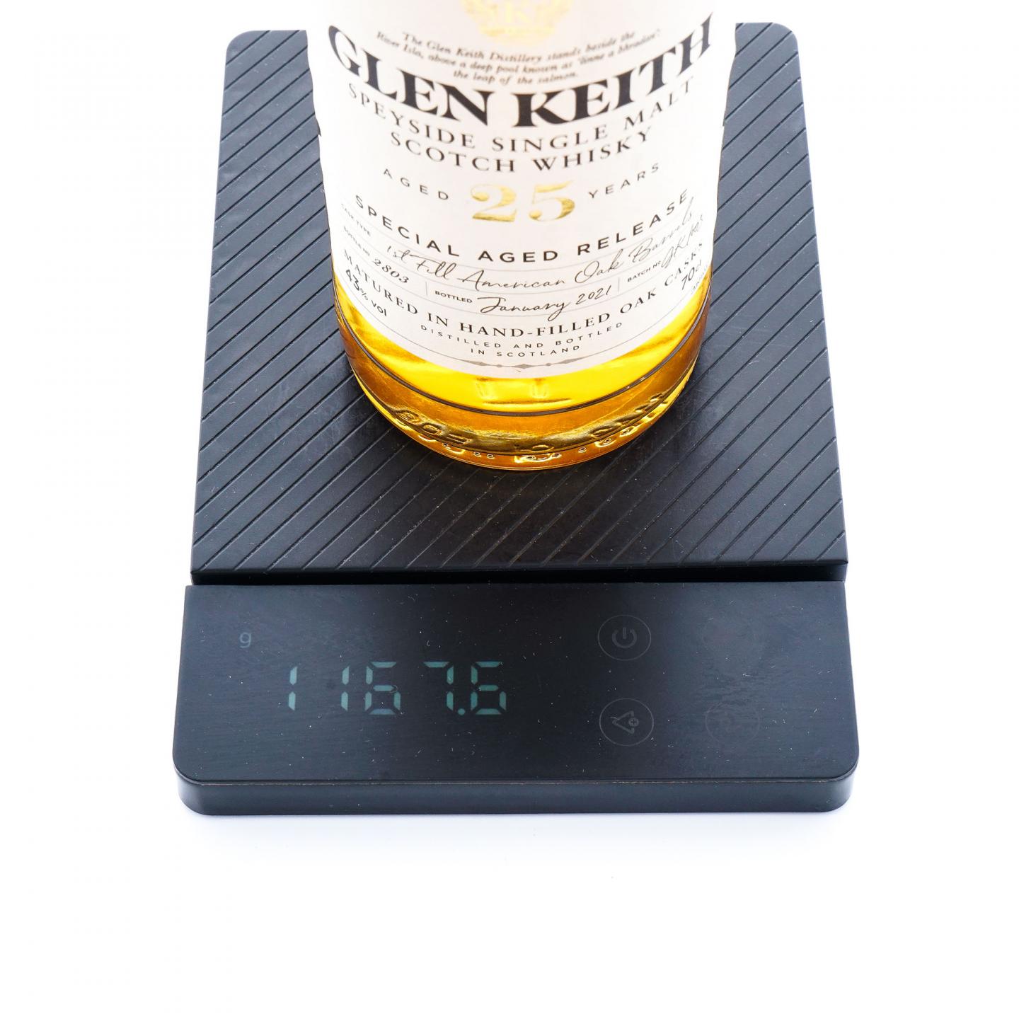Glen Keith 格兰契斯 25年 2021 行货
