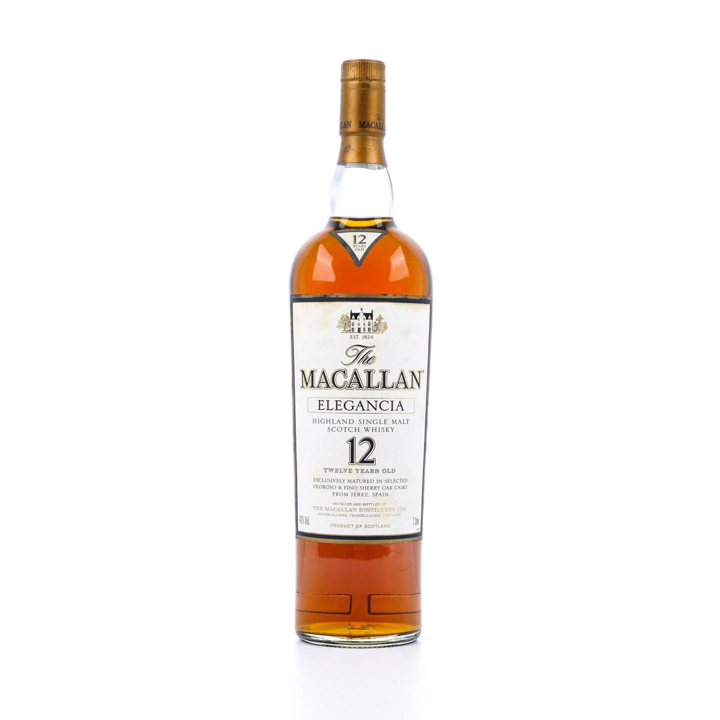 Macallan 麦卡伦 12年 Elegancia 1升装