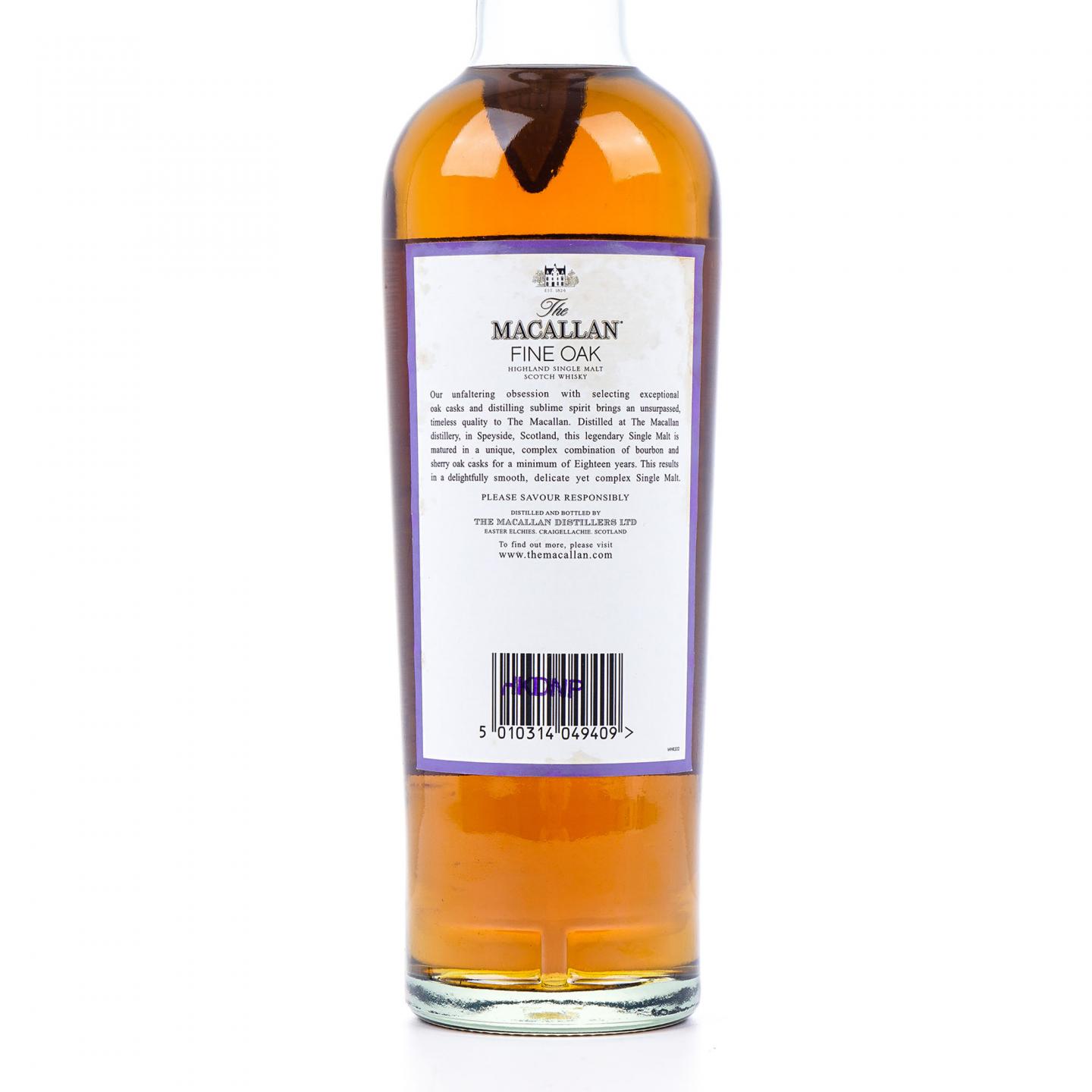 Macallan 麦卡伦 18年 Fine Oak