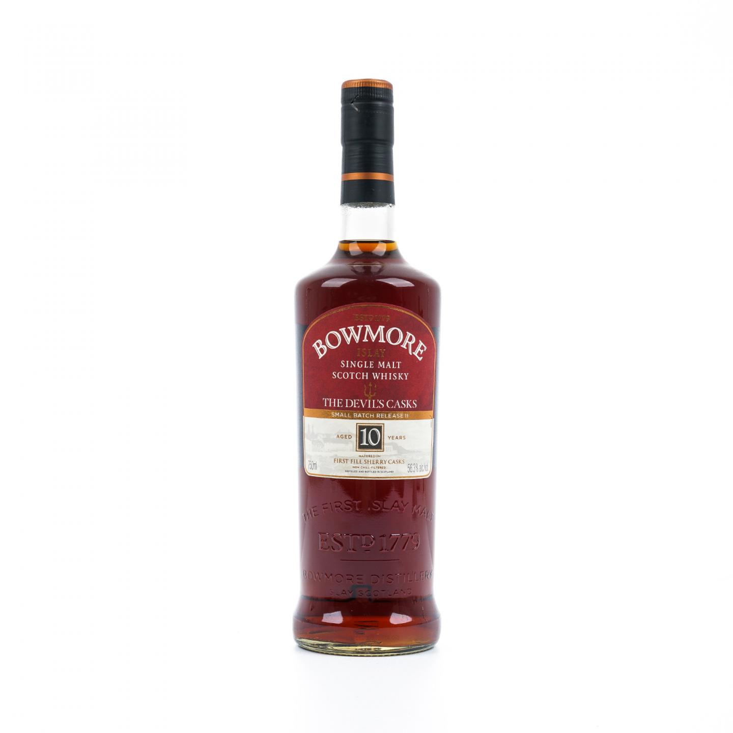 Bowmore 波摩 10年 恶魔桶 第二版 雪莉桶 750ml