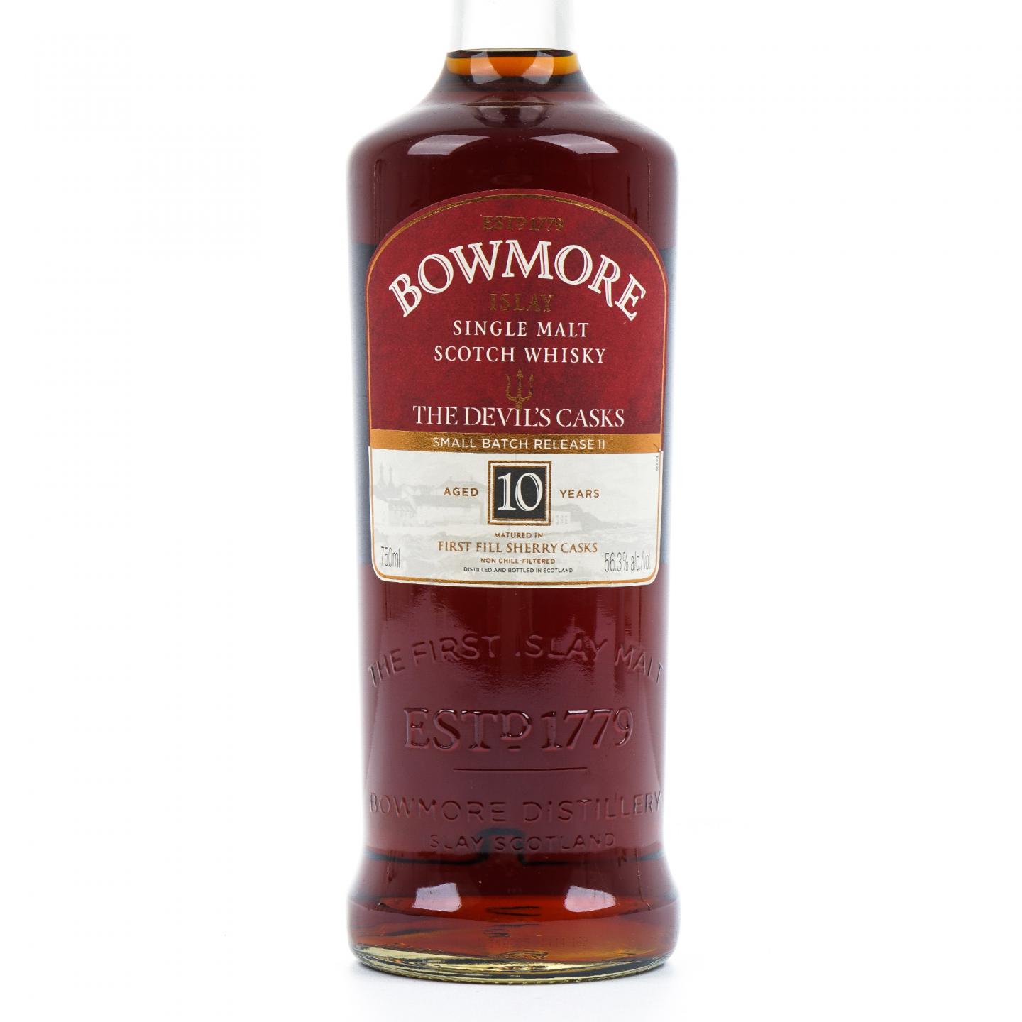 Bowmore 波摩 10年 恶魔桶 第二版 雪莉桶 750ml