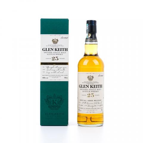 Glen Keith 格兰契斯 25年 2021 行货
