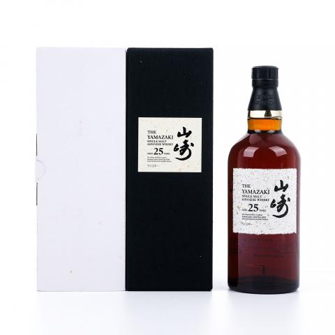 山崎 25年 新版 礼盒
