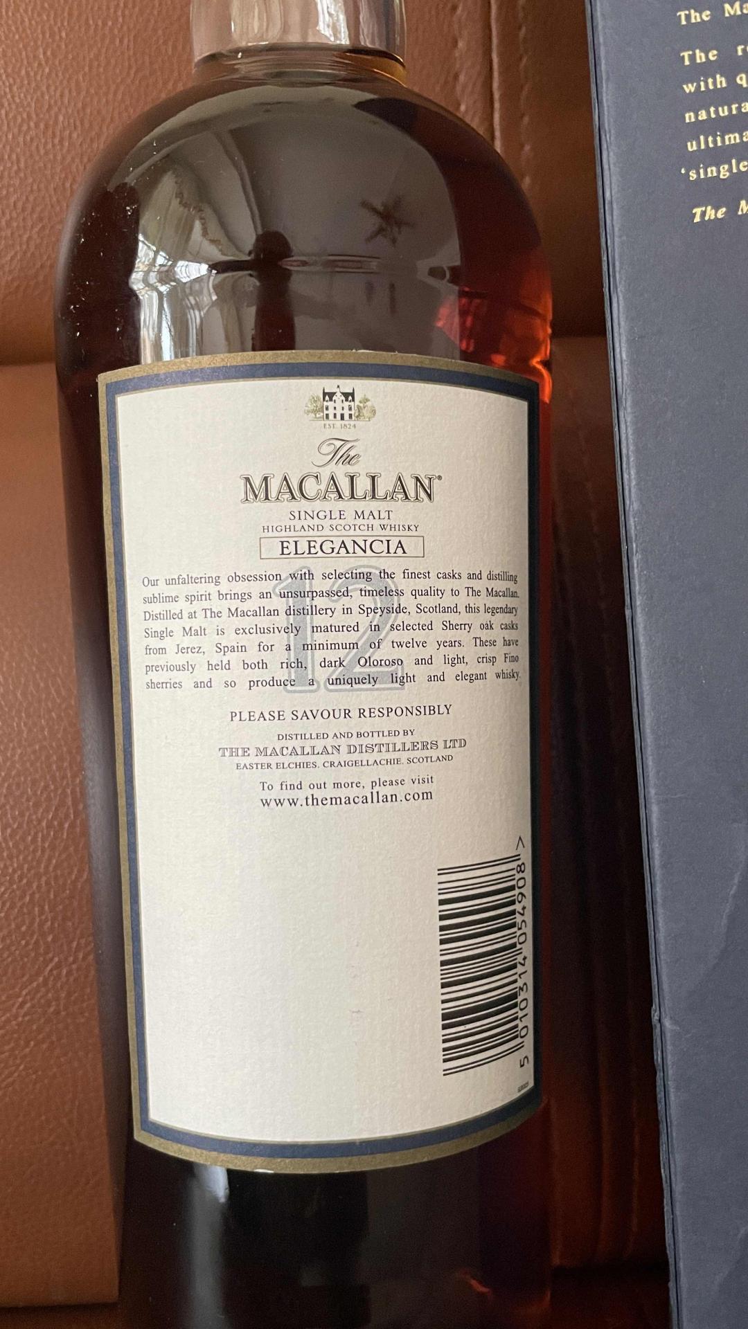 麦卡伦 12典雅 1公升 草写版 曼妙瓶 首版 品相 水位都不错