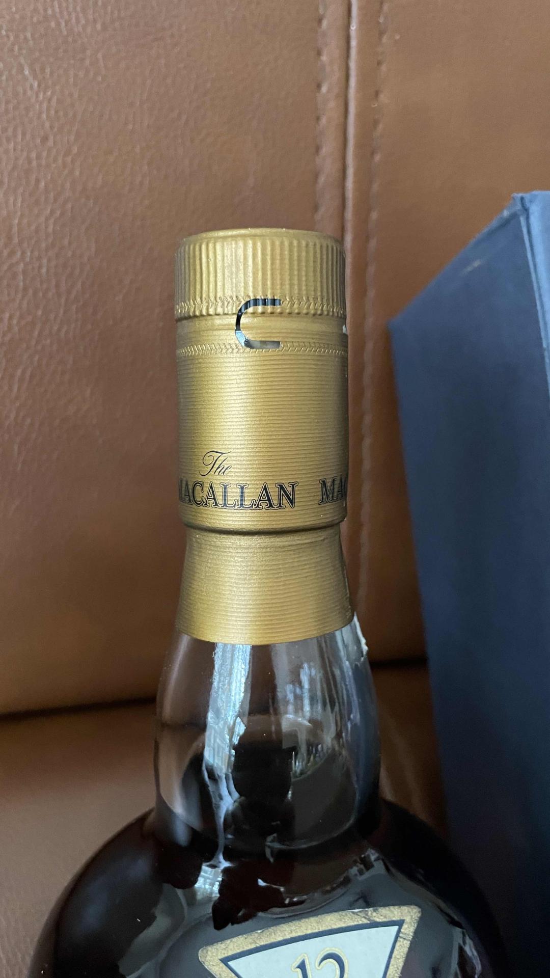 麦卡伦 12典雅 1公升 草写版 曼妙瓶 首版 品相 水位都不错