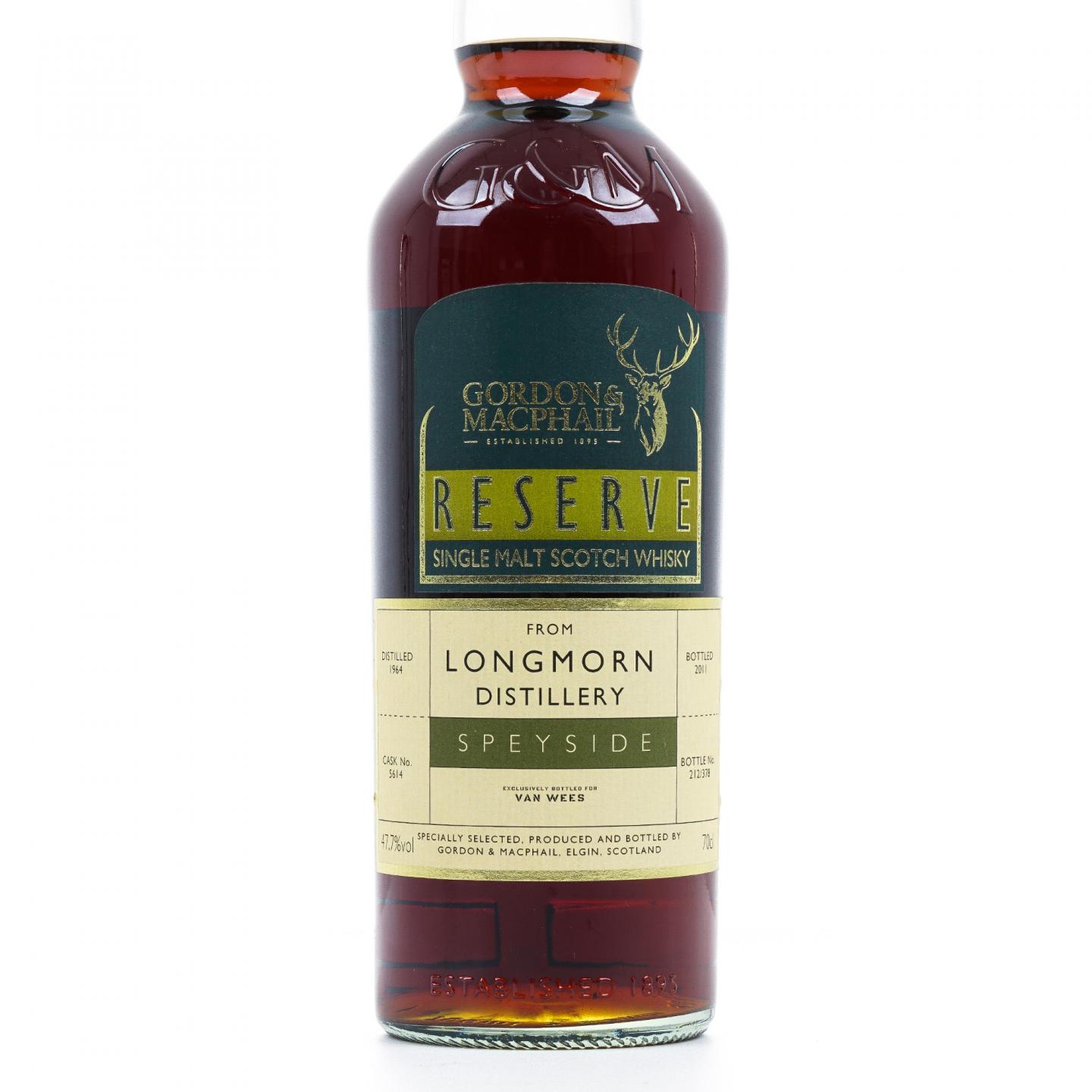 Longmorn 朗摩 1964-2011 雪莉单桶 GM