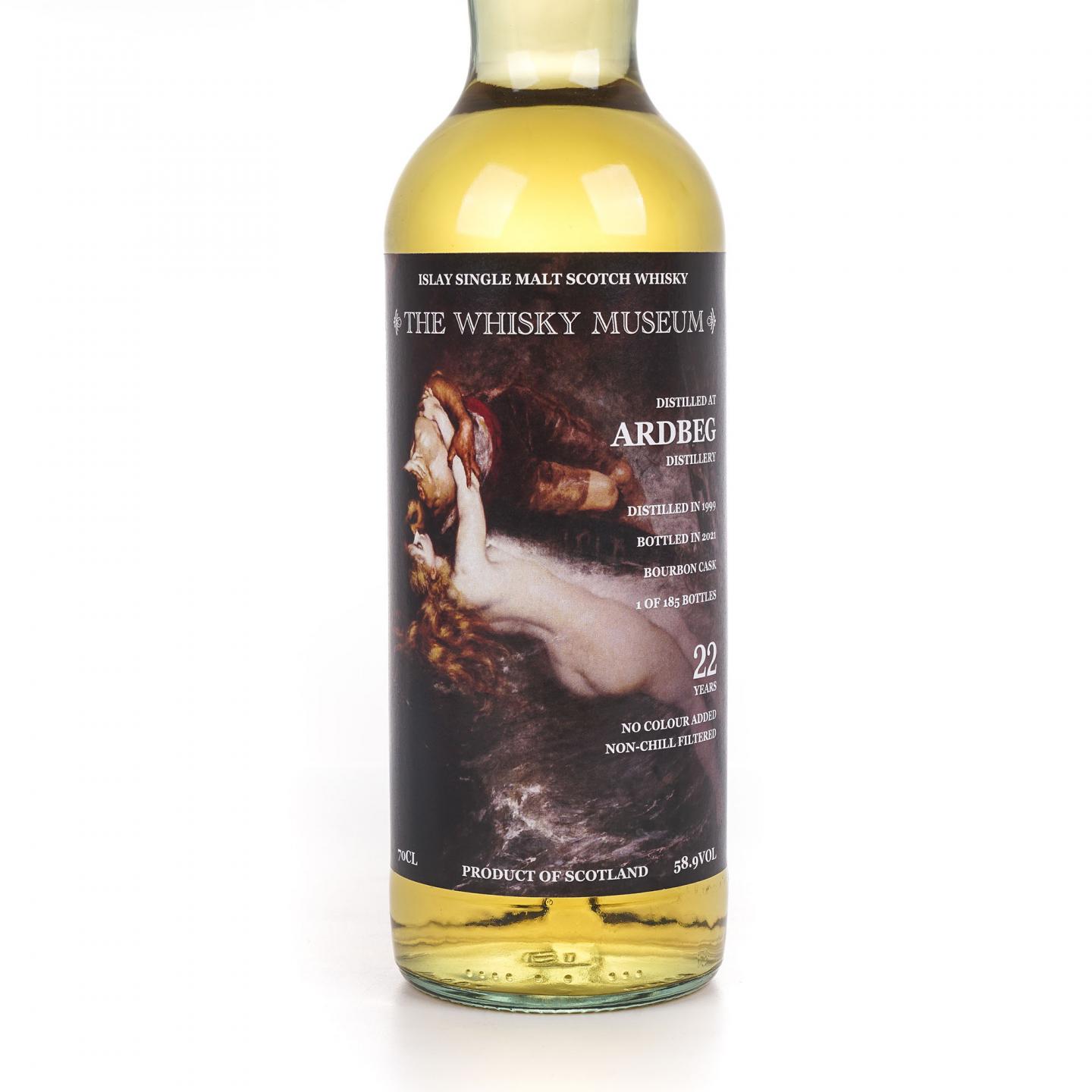 Ardbeg 阿贝 22年 1999-2021 波本桶 The Whisky Museum 700ml