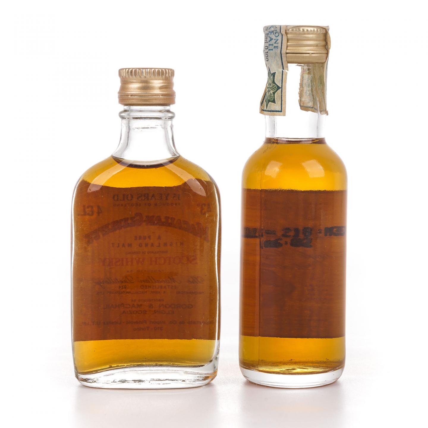 【酒版】Macallan 麦卡伦 15年/7年 40ml/50ml 2瓶组