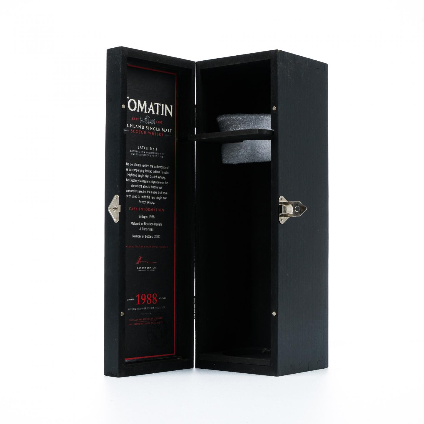 Tomatin 汤马丁 1988 礼盒