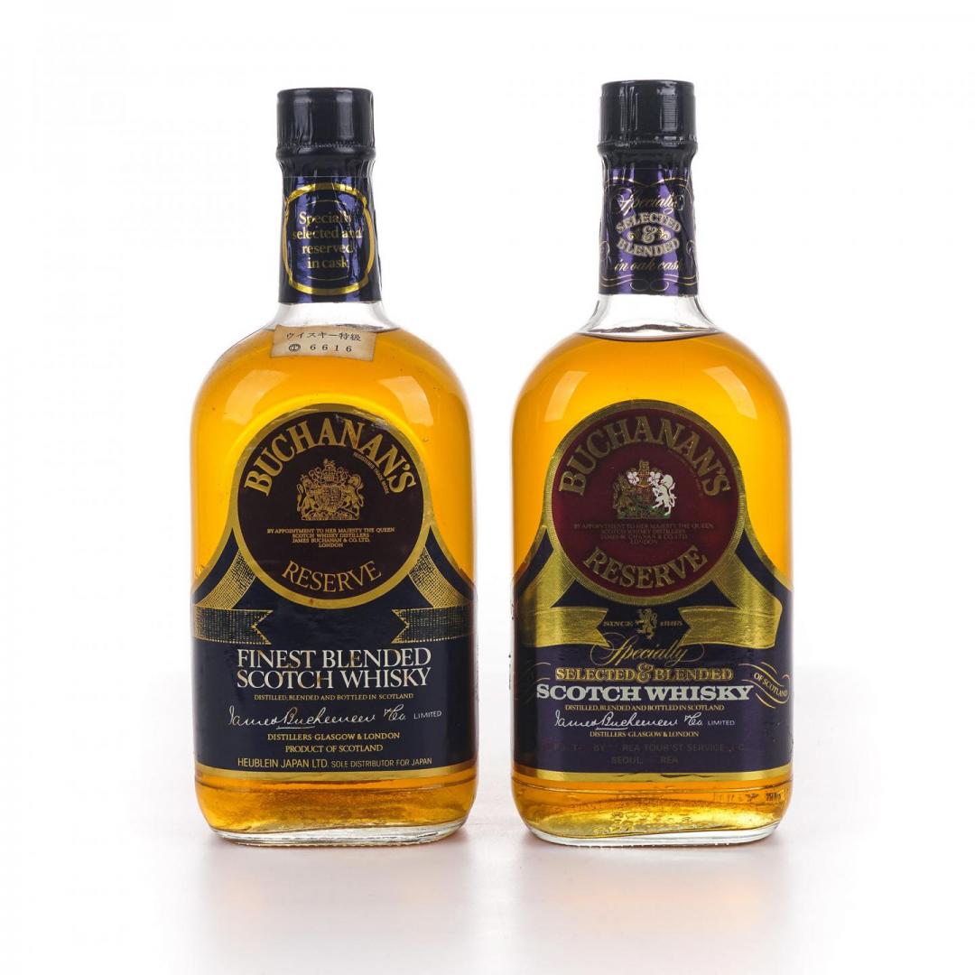 【古早老威】70年代 Buchanan’s 特级威士忌2只组
