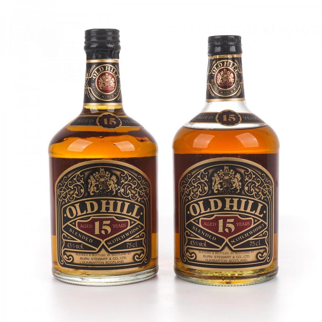【高年份老威】80年代 Old Hill 15年威士忌2只组