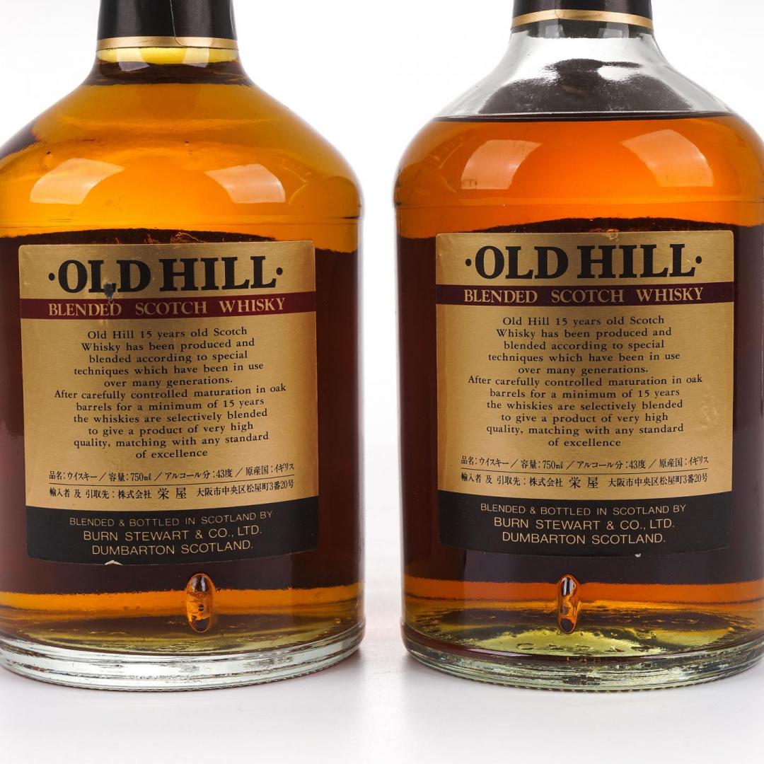 【高年份老威】80年代 Old Hill 15年威士忌2只组