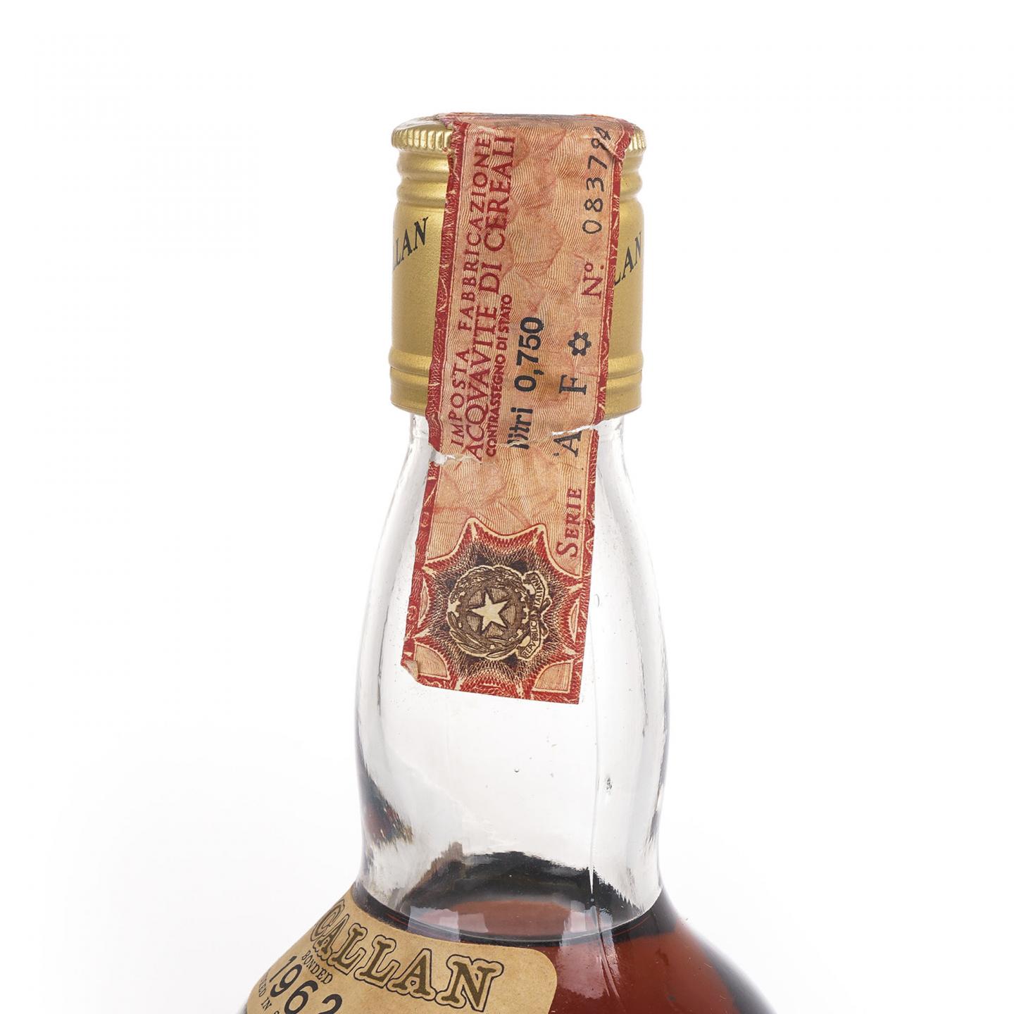 Macallan 麦卡伦 1962 80°Proof 雪莉桶 750ml