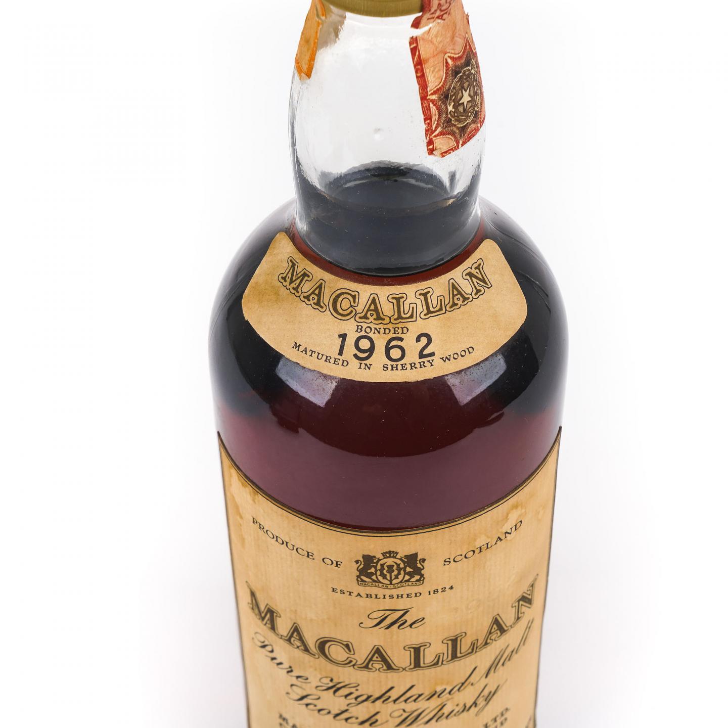 Macallan 麦卡伦 1962 80°Proof 雪莉桶 750ml
