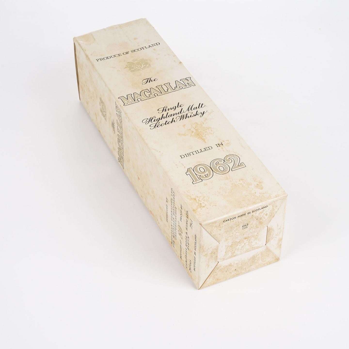Macallan 麦卡伦 1962 80°Proof 雪莉桶 750ml