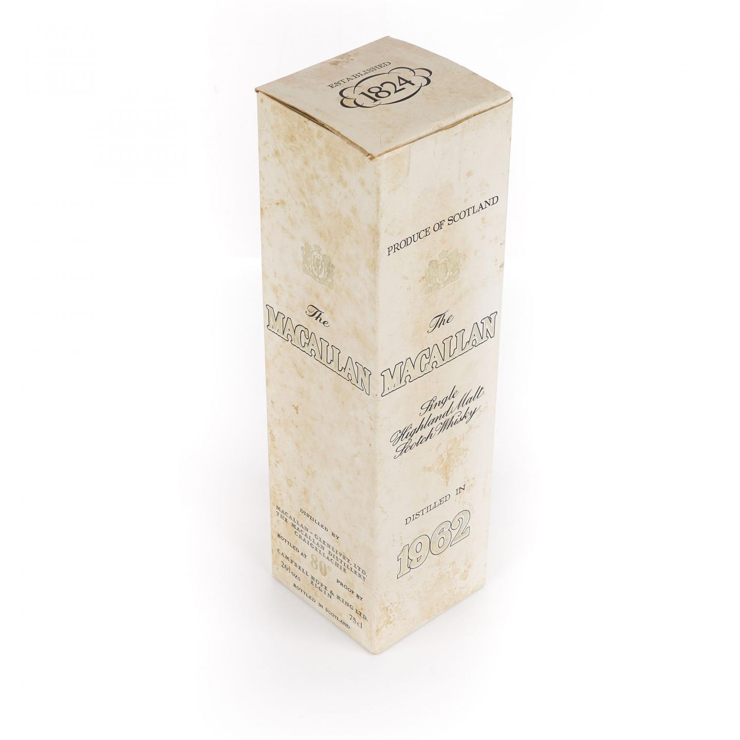Macallan 麦卡伦 1962 80°Proof 雪莉桶 750ml