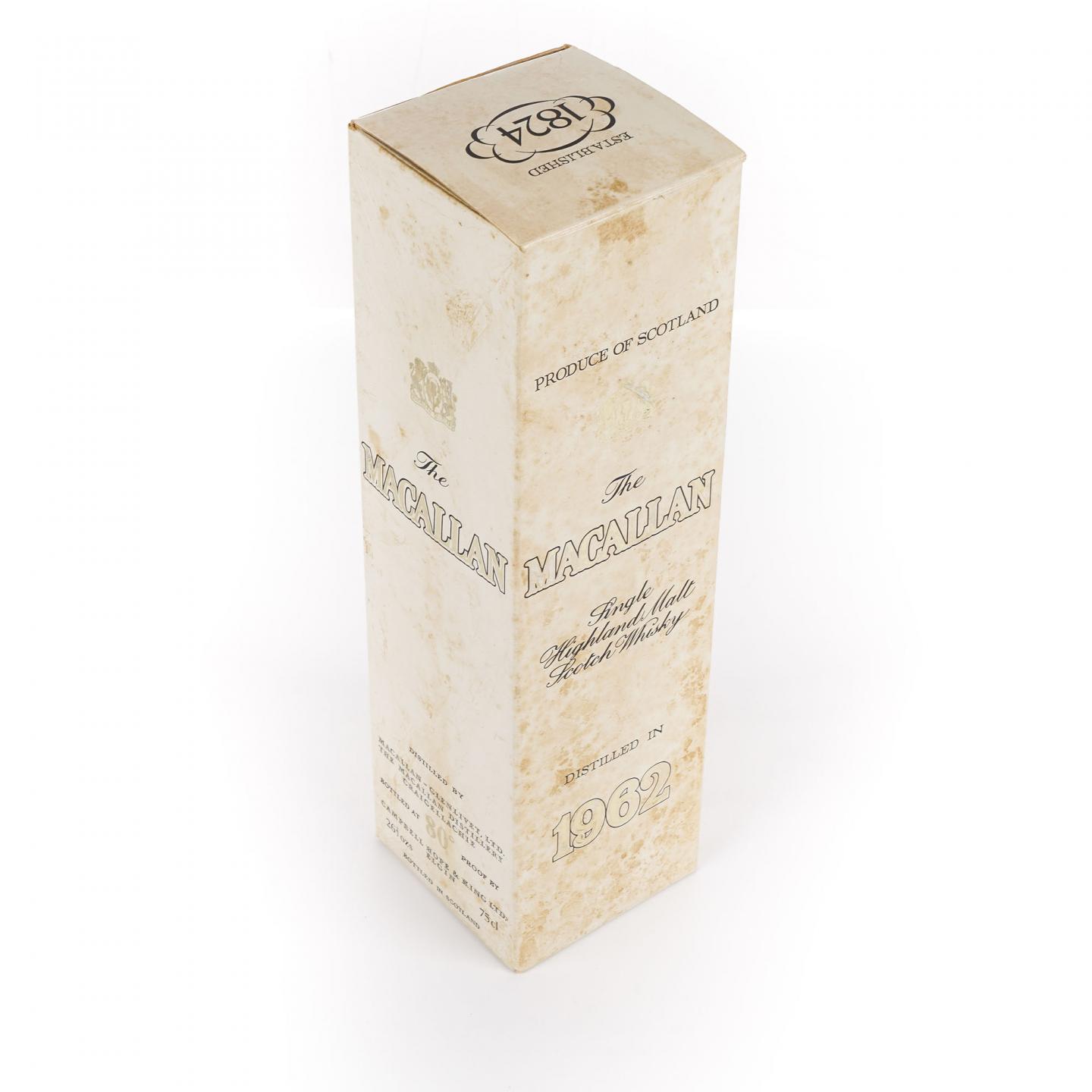 Macallan 麦卡伦 1962 80°Proof 雪莉桶 750ml