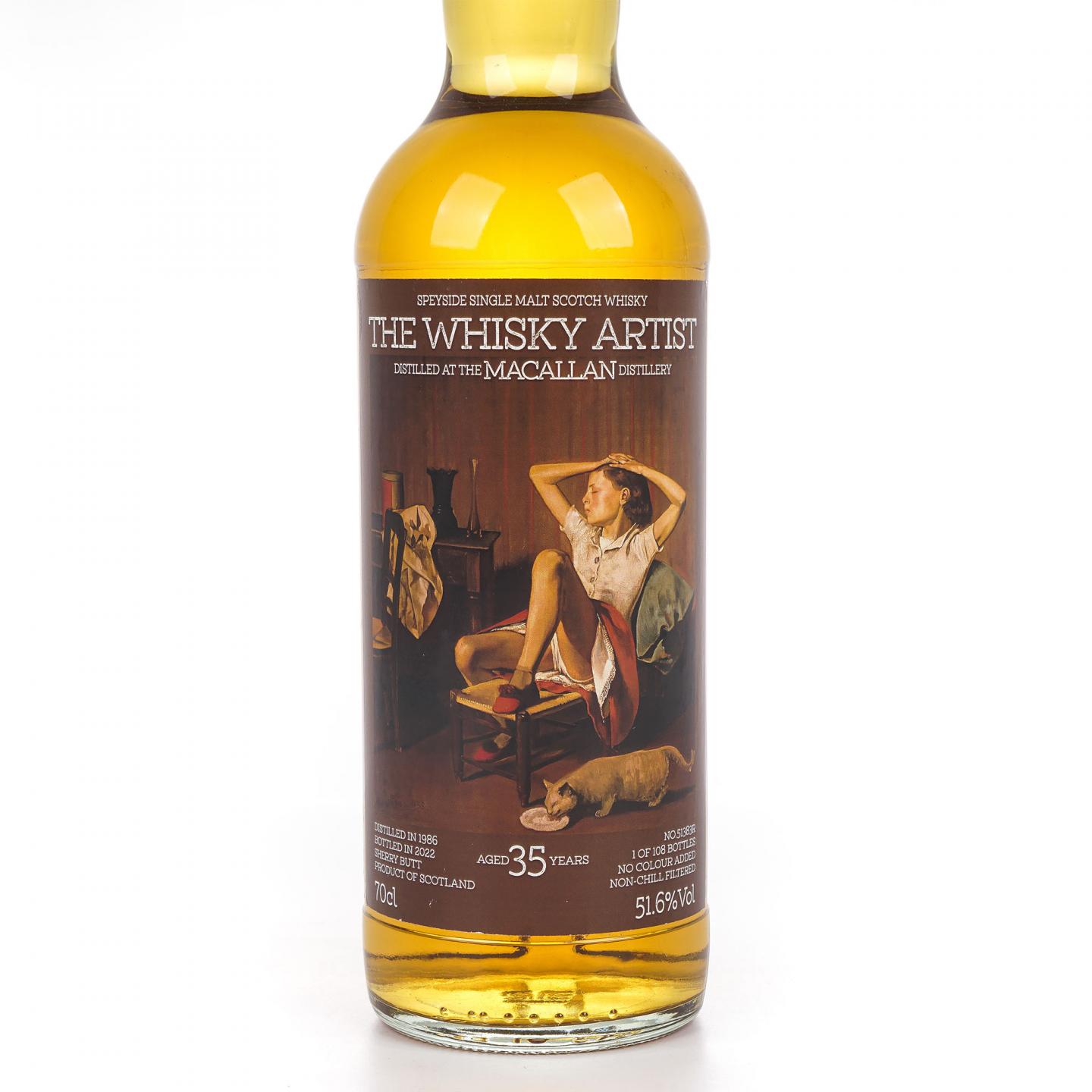 Macallan 麦卡伦 35年 1986-2022 雪莉桶#51383R