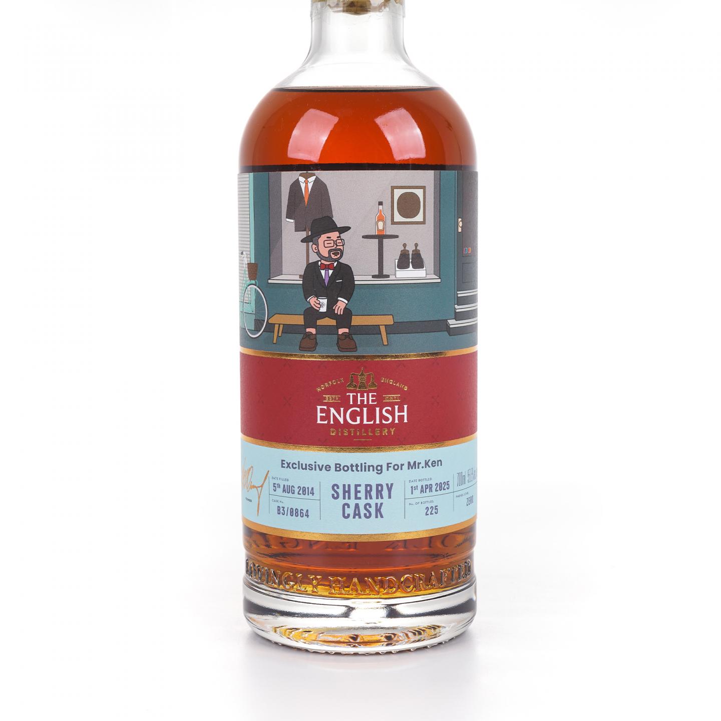 The English Whisky 2014-2025 雪莉单桶 啃老师甄选