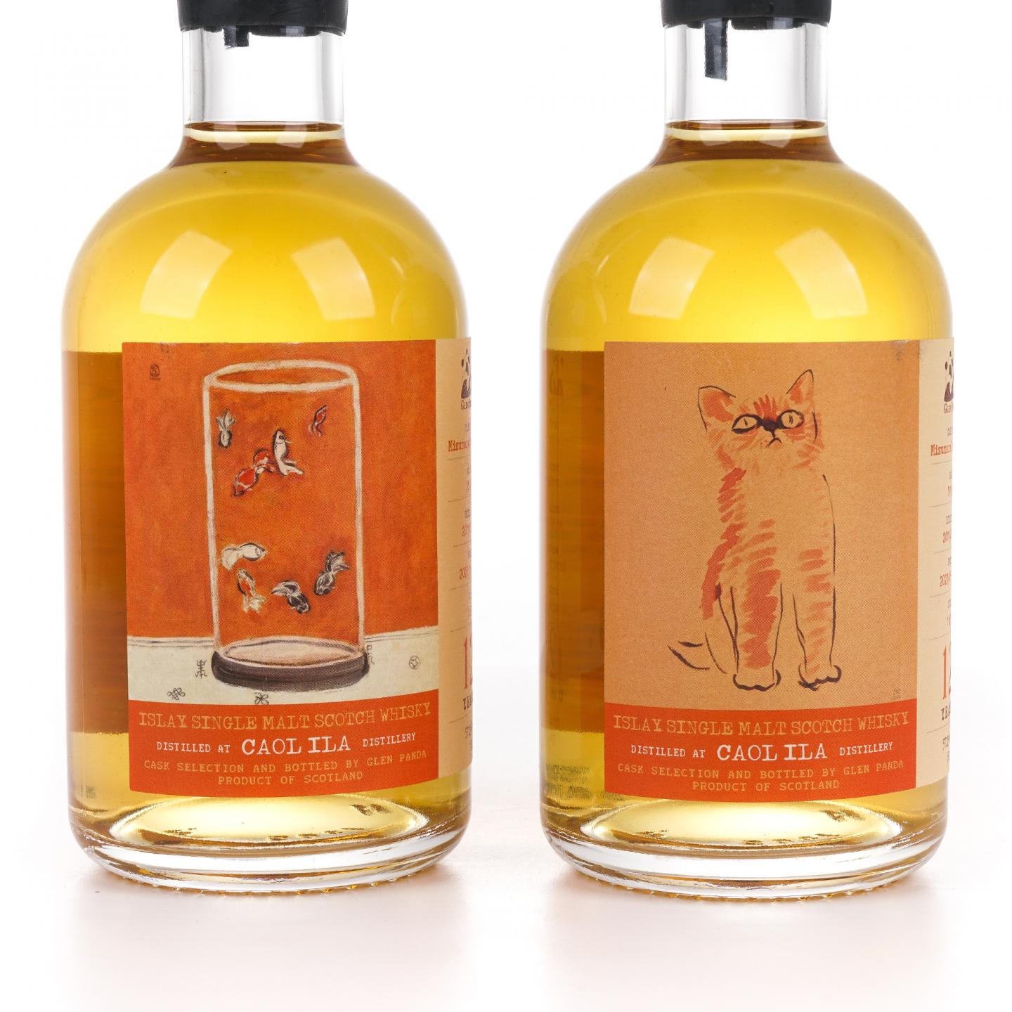 Caol Ila 卡尔里拉 12年 2011-2023 猫/八尾金鱼 水楢桶 2瓶组 行货 500ml