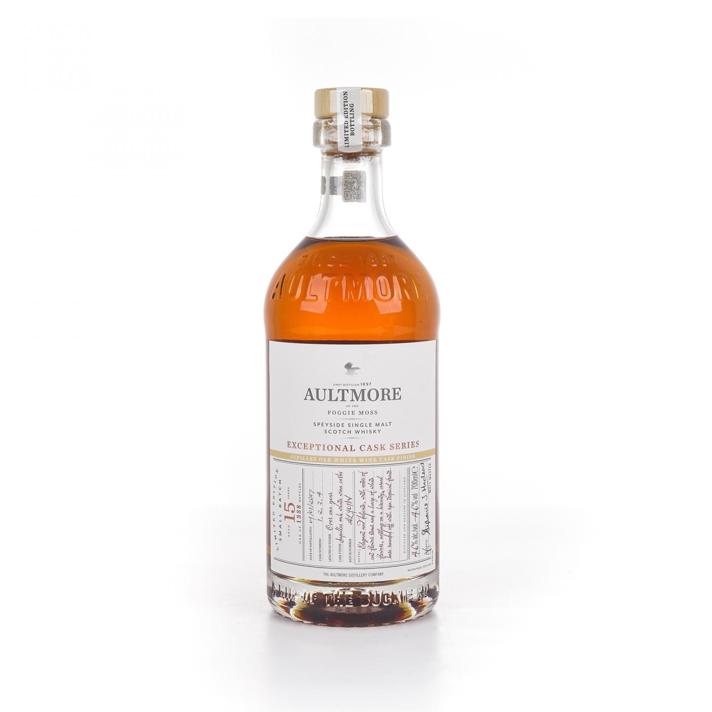 Aultmore 欧摩 15年 2007 小批量 Batch AL901W