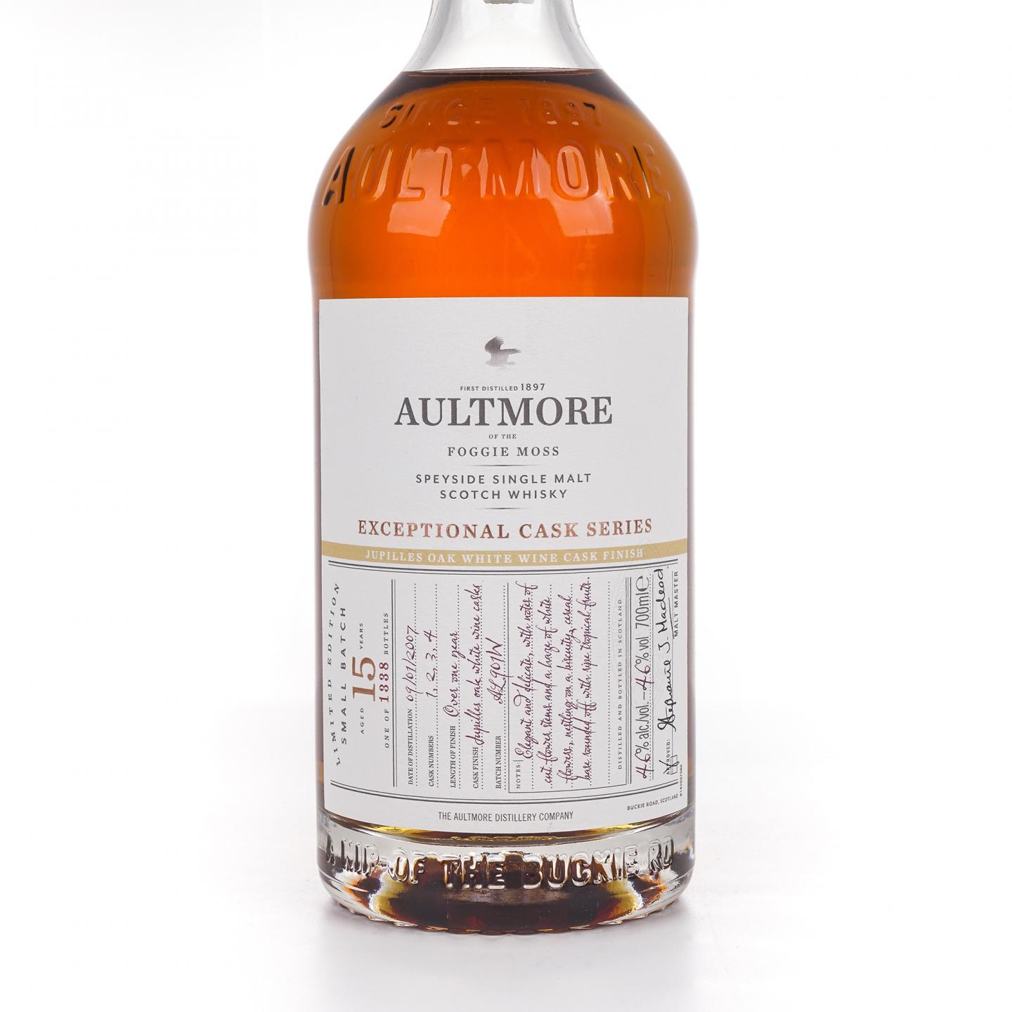 Aultmore 欧摩 15年 2007 小批量 Batch AL901W