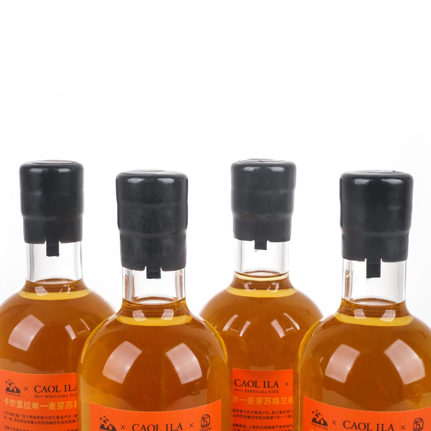 Caol Ila 卡尔里拉 12年 2011-2023 猫/八尾金鱼 水楢桶 4瓶组 500ml